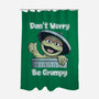 Don't Worry Be Grumpy-None-Polyester-Shower Curtain-NMdesign