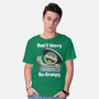 Don't Worry Be Grumpy-Mens-Basic-Tee-NMdesign