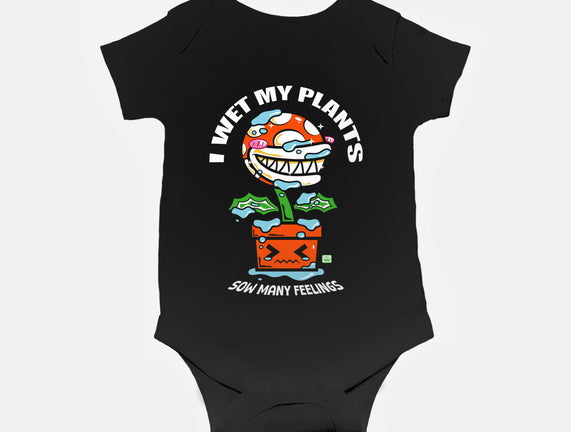 I Wet My Plants