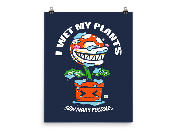 I Wet My Plants