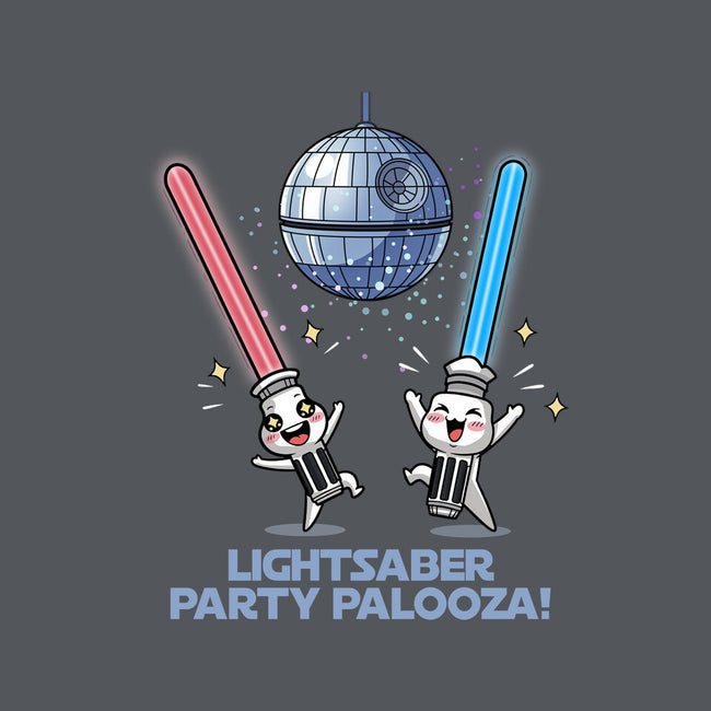 Lightsaber Party Palooza-Mens-Heavyweight-Tee-Lorets