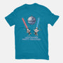 Lightsaber Party Palooza-Mens-Heavyweight-Tee-Lorets