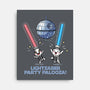 Lightsaber Party Palooza-None-Stretched-Canvas-Lorets