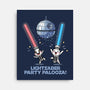 Lightsaber Party Palooza-None-Stretched-Canvas-Lorets