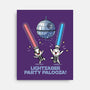 Lightsaber Party Palooza-None-Stretched-Canvas-Lorets