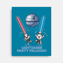 Lightsaber Party Palooza-None-Stretched-Canvas-Lorets