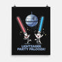 Lightsaber Party Palooza-None-Matte-Poster-Lorets