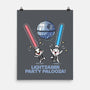 Lightsaber Party Palooza-None-Matte-Poster-Lorets