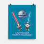 Lightsaber Party Palooza-None-Matte-Poster-Lorets