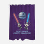 Lightsaber Party Palooza-None-Polyester-Shower Curtain-Lorets
