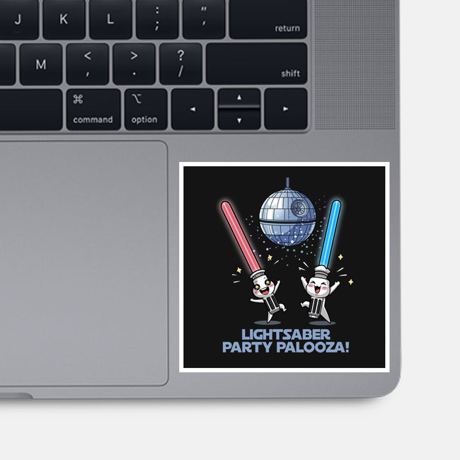 Lightsaber Party Palooza-None-Glossy-Sticker-Lorets