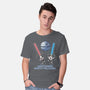Lightsaber Party Palooza-Mens-Basic-Tee-Lorets
