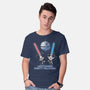 Lightsaber Party Palooza-Mens-Basic-Tee-Lorets