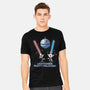 Lightsaber Party Palooza-Mens-Heavyweight-Tee-Lorets