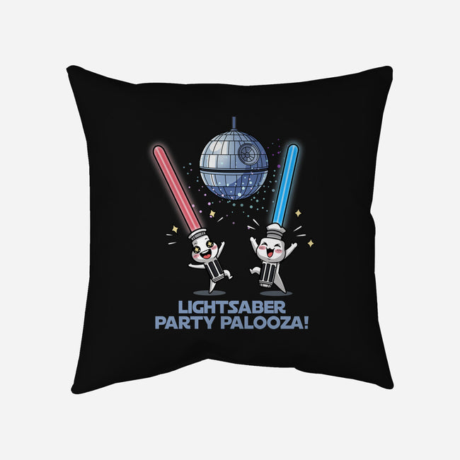 Lightsaber Party Palooza-None-Removable Cover w Insert-Throw Pillow-Lorets