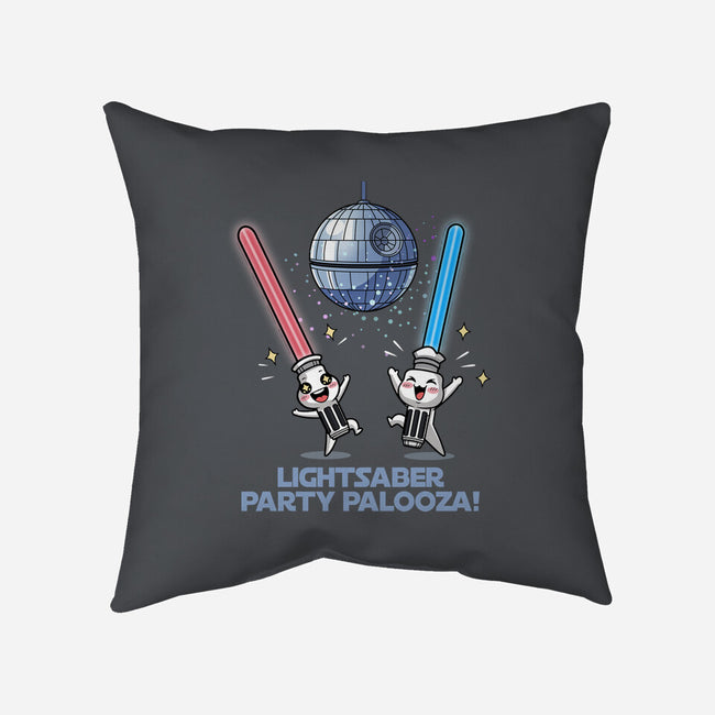 Lightsaber Party Palooza-None-Removable Cover w Insert-Throw Pillow-Lorets