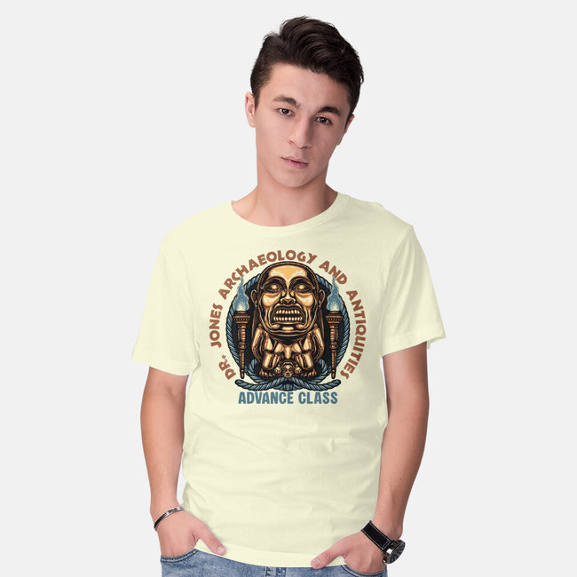 Archaeology And Antiquities-Mens-Basic-Tee-glitchygorilla