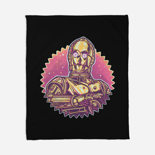 Keep It Golden-None-Fleece-Blanket-glitchygorilla