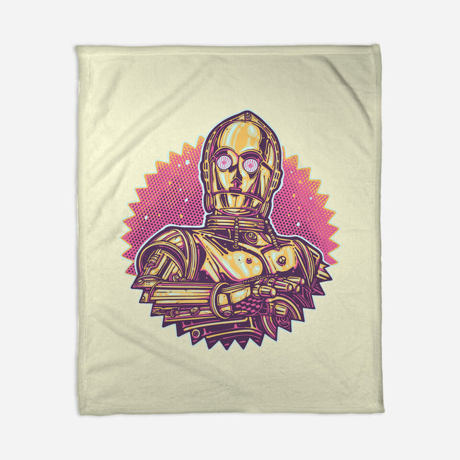 Keep It Golden-None-Fleece-Blanket-glitchygorilla