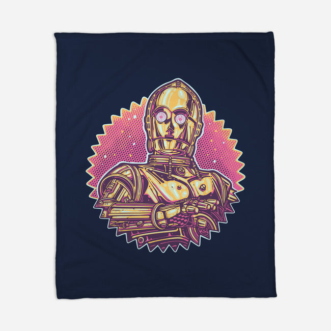 Keep It Golden-None-Fleece-Blanket-glitchygorilla
