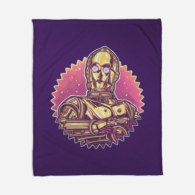 Keep It Golden-None-Fleece-Blanket-glitchygorilla