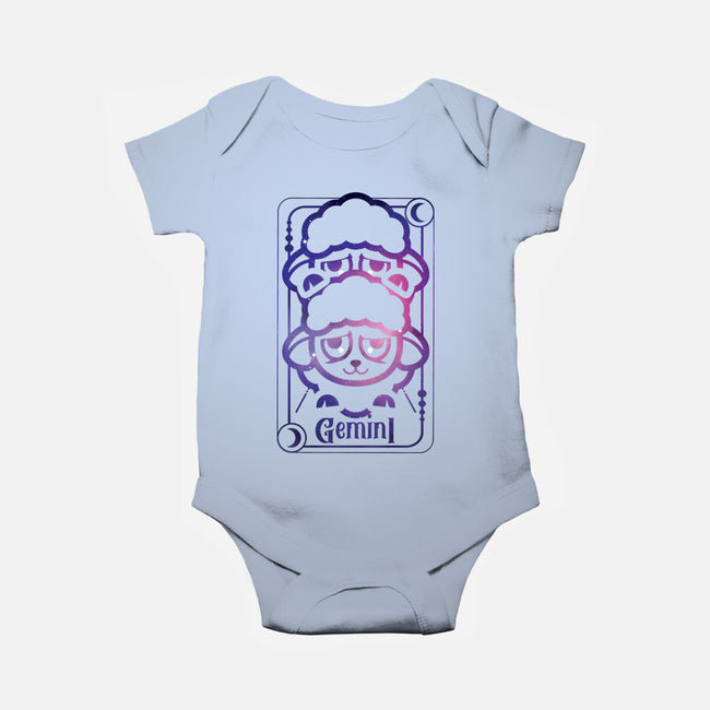 Gemini Galaxy Sign-Baby-Basic-Onesie-jrberger