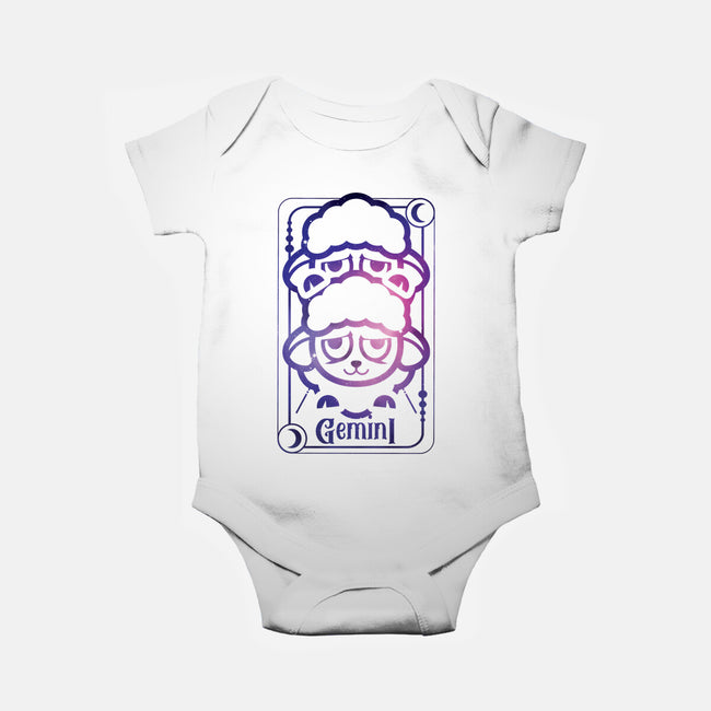 Gemini Galaxy Sign-Baby-Basic-Onesie-jrberger