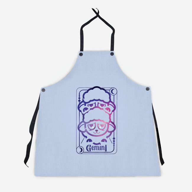 Gemini Galaxy Sign-Unisex-Kitchen-Apron-jrberger