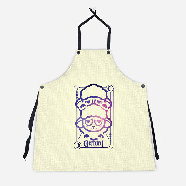 Gemini Galaxy Sign-Unisex-Kitchen-Apron-jrberger