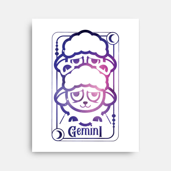 Gemini Galaxy Sign-None-Stretched-Canvas-jrberger