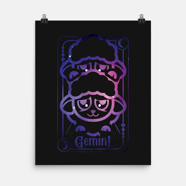 Gemini Galaxy Sign-None-Matte-Poster-jrberger