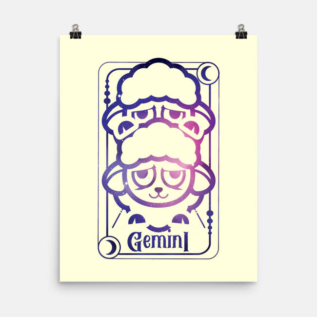Gemini Galaxy Sign-None-Matte-Poster-jrberger