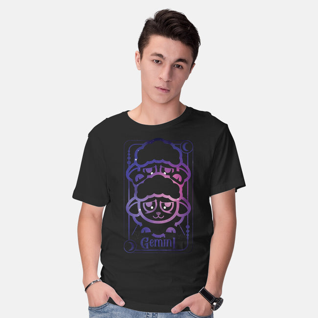 Gemini Galaxy Sign-Mens-Basic-Tee-jrberger