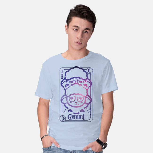 Gemini Galaxy Sign-Mens-Basic-Tee-jrberger