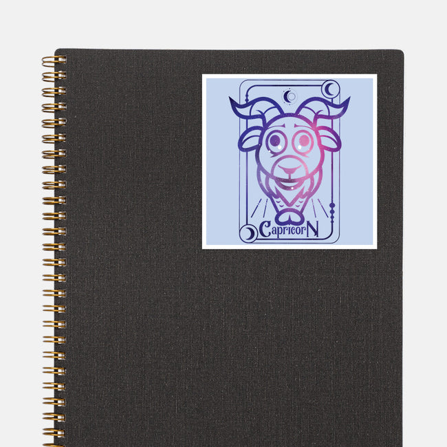 Capricorn Galaxy Sign-None-Glossy-Sticker-jrberger