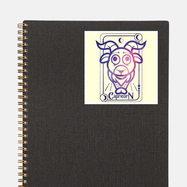 Capricorn Galaxy Sign-None-Glossy-Sticker-jrberger