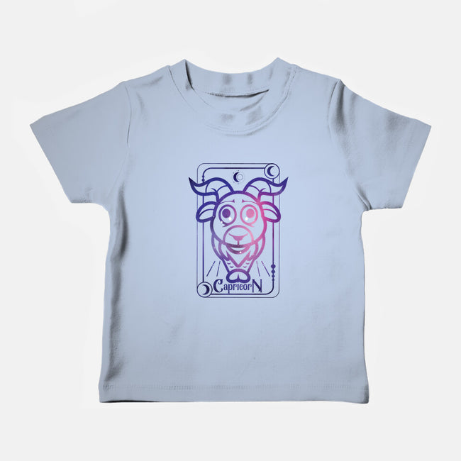 Capricorn Galaxy Sign-Baby-Basic-Tee-jrberger