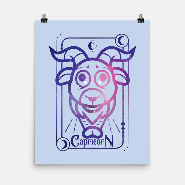 Capricorn Galaxy Sign-None-Matte-Poster-jrberger