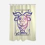 Capricorn Galaxy Sign-None-Polyester-Shower Curtain-jrberger