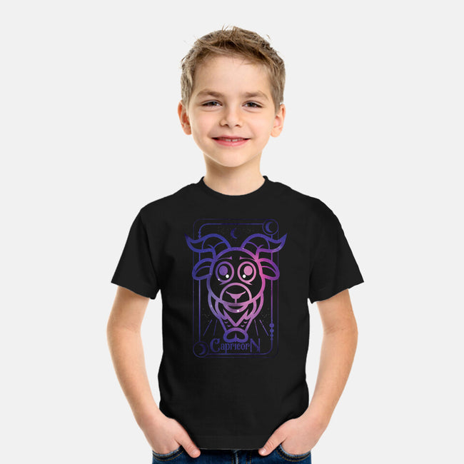 Capricorn Galaxy Sign-Youth-Basic-Tee-jrberger