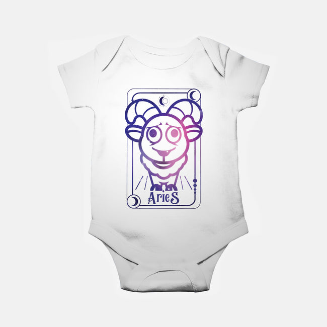Aries Galaxy Sign-Baby-Basic-Onesie-jrberger