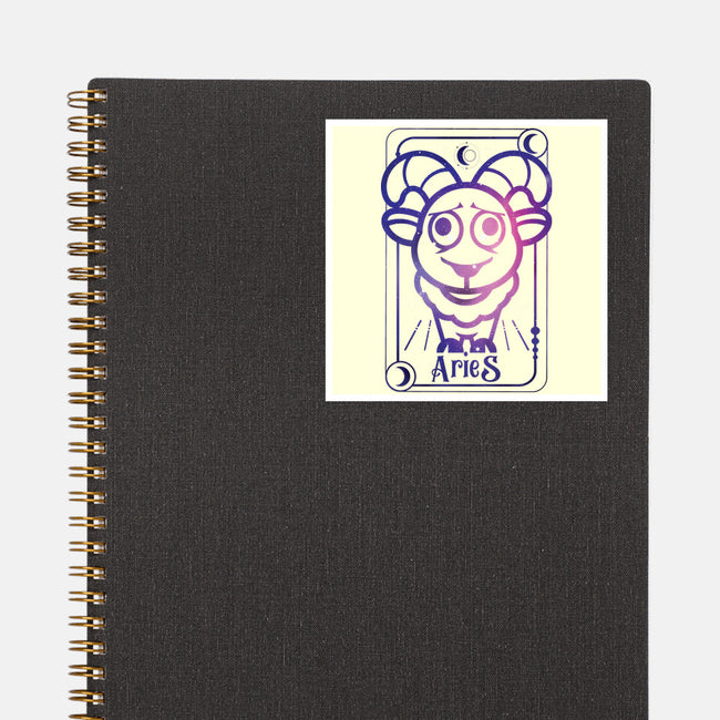 Aries Galaxy Sign-None-Glossy-Sticker-jrberger