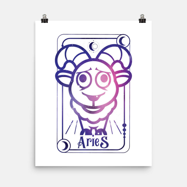 Aries Galaxy Sign-None-Matte-Poster-jrberger