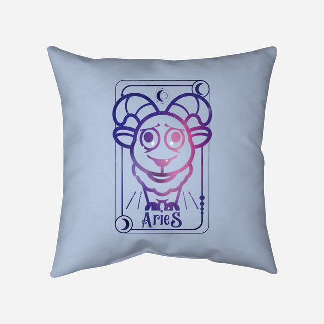 Aries Galaxy Sign-None-Removable Cover w Insert-Throw Pillow-jrberger