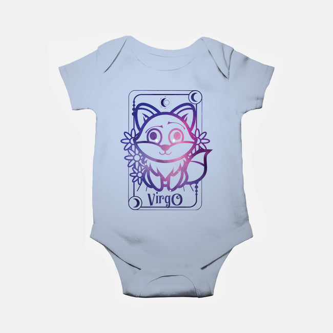 Virgo Galaxy Sign-Baby-Basic-Onesie-jrberger