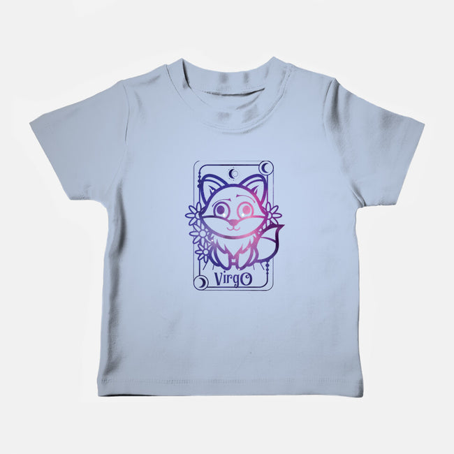 Virgo Galaxy Sign-Baby-Basic-Tee-jrberger