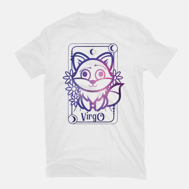 Virgo Galaxy Sign-Womens-Basic-Tee-jrberger