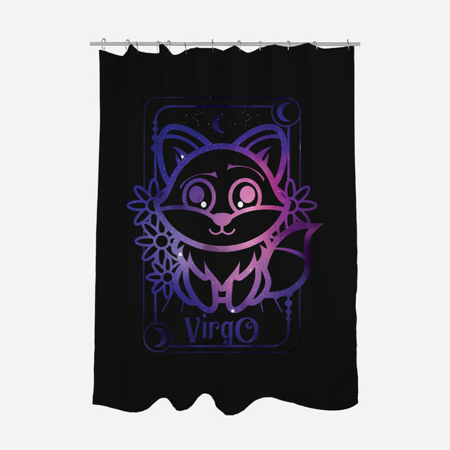 Virgo Galaxy Sign-None-Polyester-Shower Curtain-jrberger