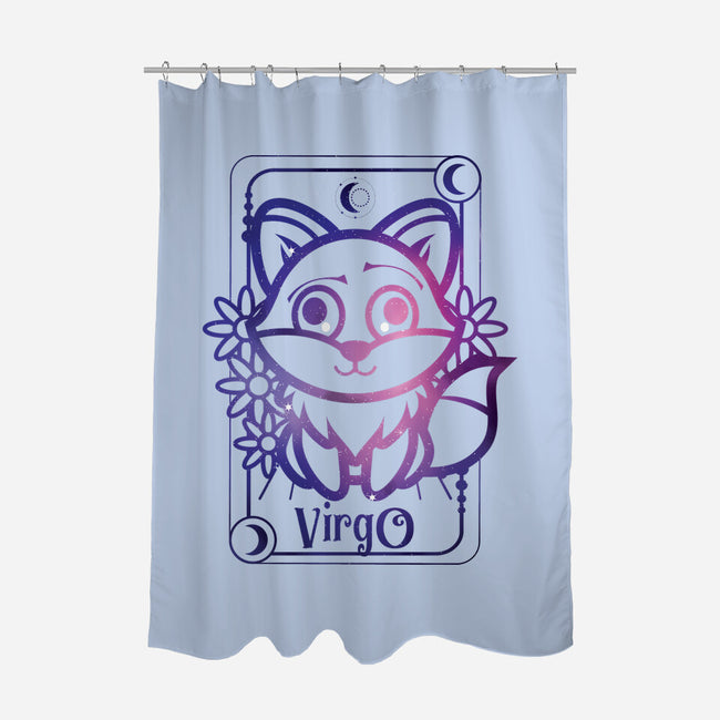 Virgo Galaxy Sign-None-Polyester-Shower Curtain-jrberger