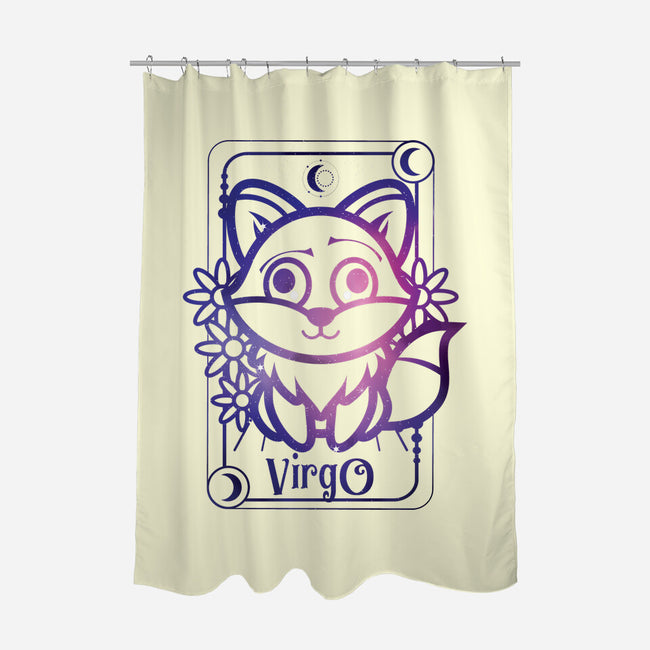 Virgo Galaxy Sign-None-Polyester-Shower Curtain-jrberger